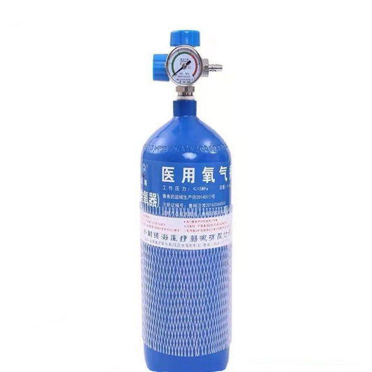 High Purity Portable Small Seamless Steel Medical Oxygen Cylinder For First Aid Oxygen