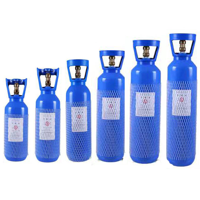 5L7L 10L medical seamless steel portable oxygen gas cylinder price