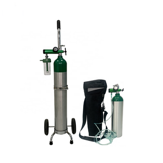 HP-IG Portable 2.9L /MD/425 L Aluminum Medical Oxygen Cylinder with regulator and mask used in Ambulance