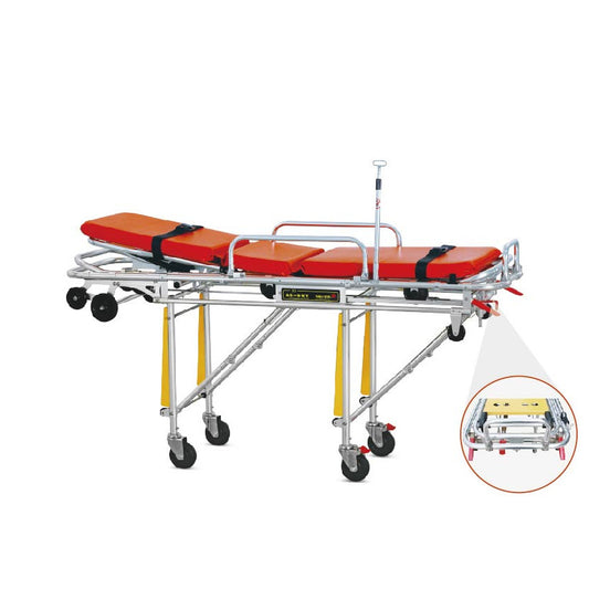 HP-2A02 Emergency Ambulance Stretcher Service For Ambulance Car Used For Patient Transfer