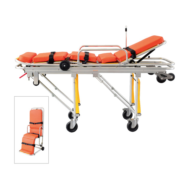 HP-2A3-1 Ambulance Chair Stretcher Base Emergency Wheelchair Stretcher For Ambulance