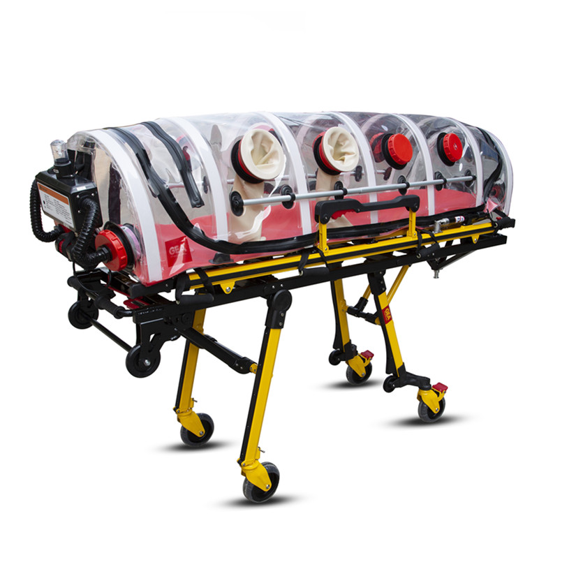 NP-01 Professional medical non-pollution negative pressure isolation chamber stretcher IN STOCK