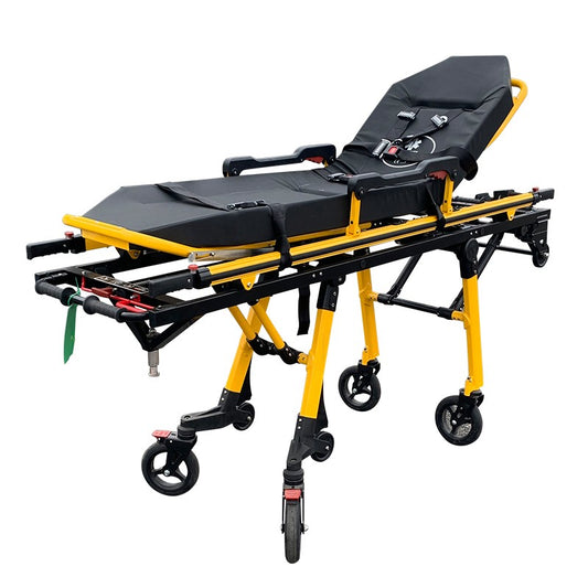 HP-2K Stryker style Automatic loading ambulance sizes collapsible stretcher for sale