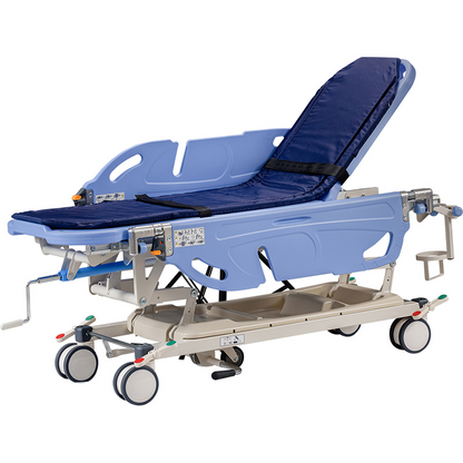 HP-2S1 Hao Pak High Quality Manual Patient Transfer Trolley For Hospital