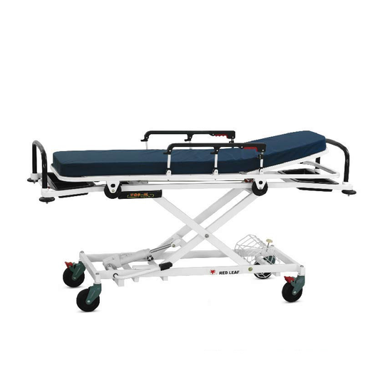 HP-3L Hydraulic emergency bed foldable stretcher trolley used in hospital for patient transport