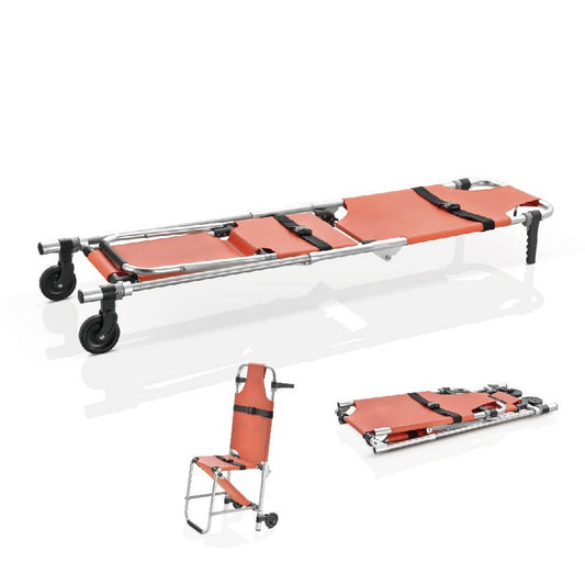 HP-F17 Ambulance Chair Stretcher Stair Stretcher Emergency Folding Rescue Stretcher