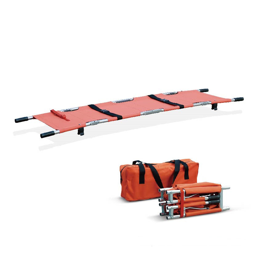 HP-F7 Ambulance Four Folds Folding Stretcher Foldway Rescue Stretcher