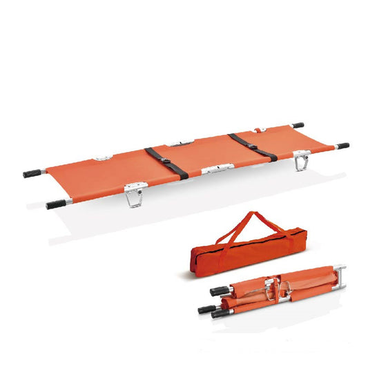 HP-F9 aluminum alloy folding stretcher medical patient transport stretcher for ambulance