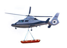 SBS-02 Stainless steel detachable basket stretcher for water rescue
