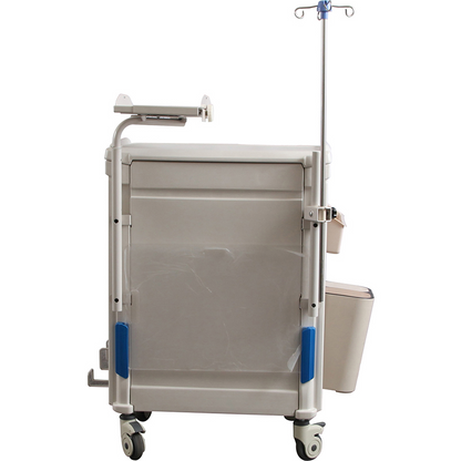 MT-11 Hospital ABS Functional Utility Medicine Cart Nursing Trolley For Treatment